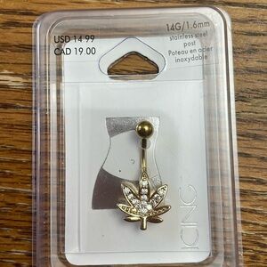 14g belly button ring